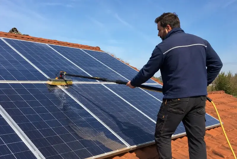 Nettoyage et entretien de panneaux solaires à Vern-sur-Seiche